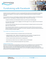 Fundraising with Facebook